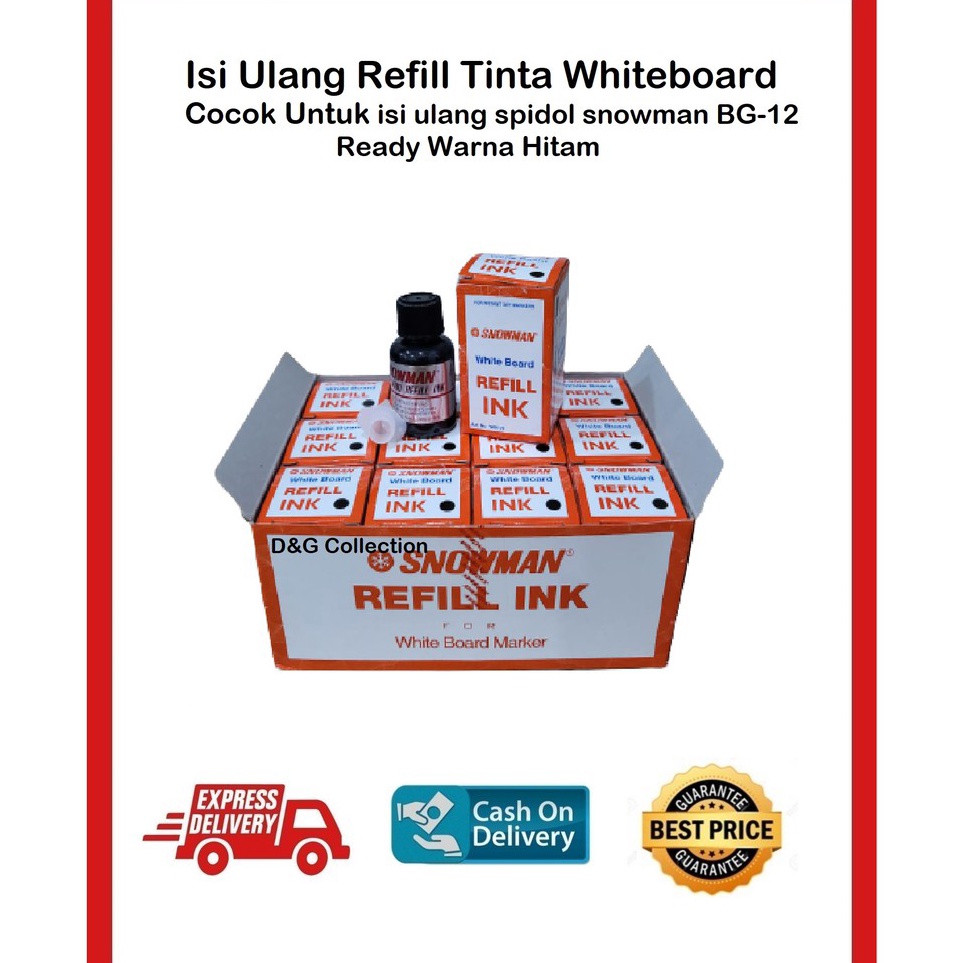 

Klasik TINTA ISI ULANG SPIDOL WHITEBOARD REFILL TINTA SNOWMAN WHITEBOARD