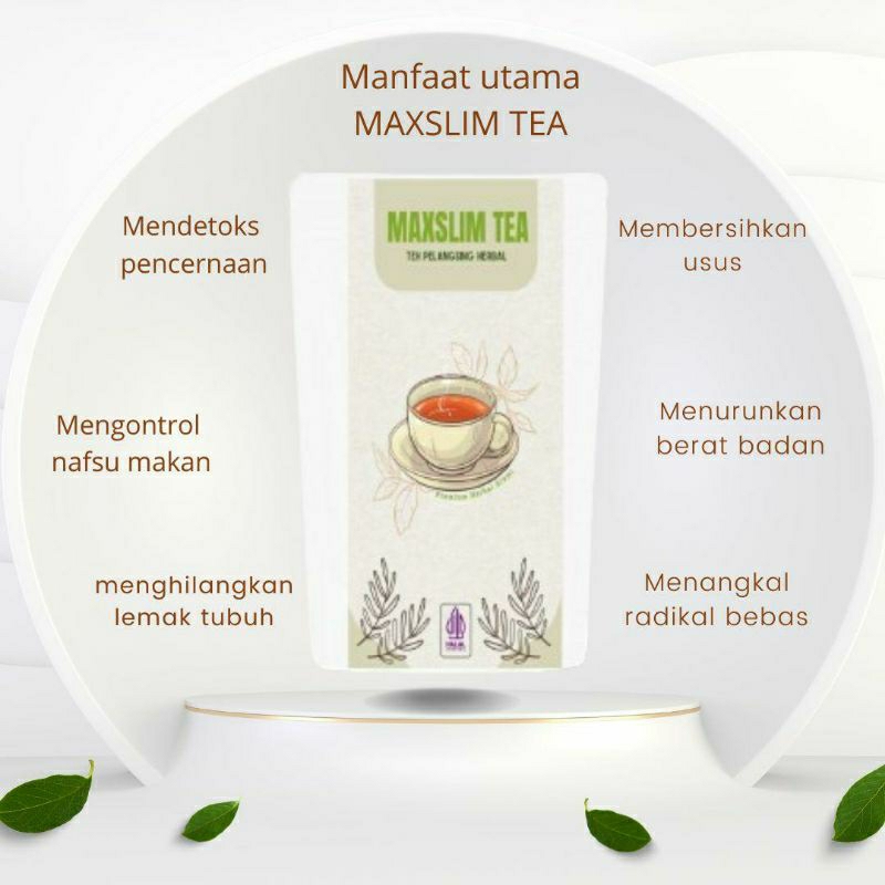 

Temukan MAXSLIM tea - 1 Box (isi 5 sachet)