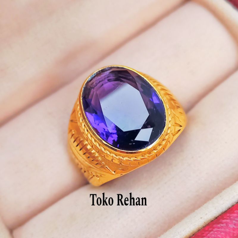 CINCIN BATU KECUBUNG UNGU CUTTING