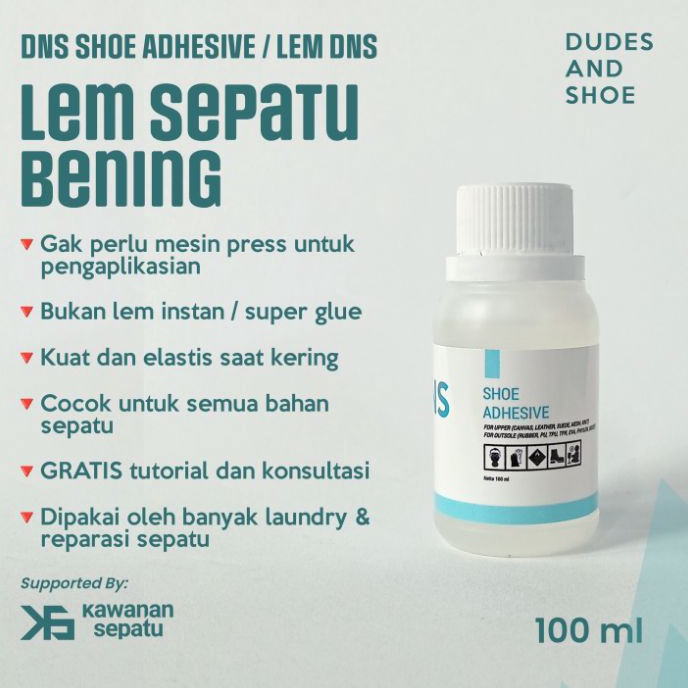 

KF7 Lem DNS Lem Sepatu Bening Lem Sepatu Transparan Lem Khusus Sepatu