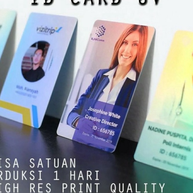 

FG2 UV Print ID Card Custom Kartu Mahasiswa Pegawai Member Tamu