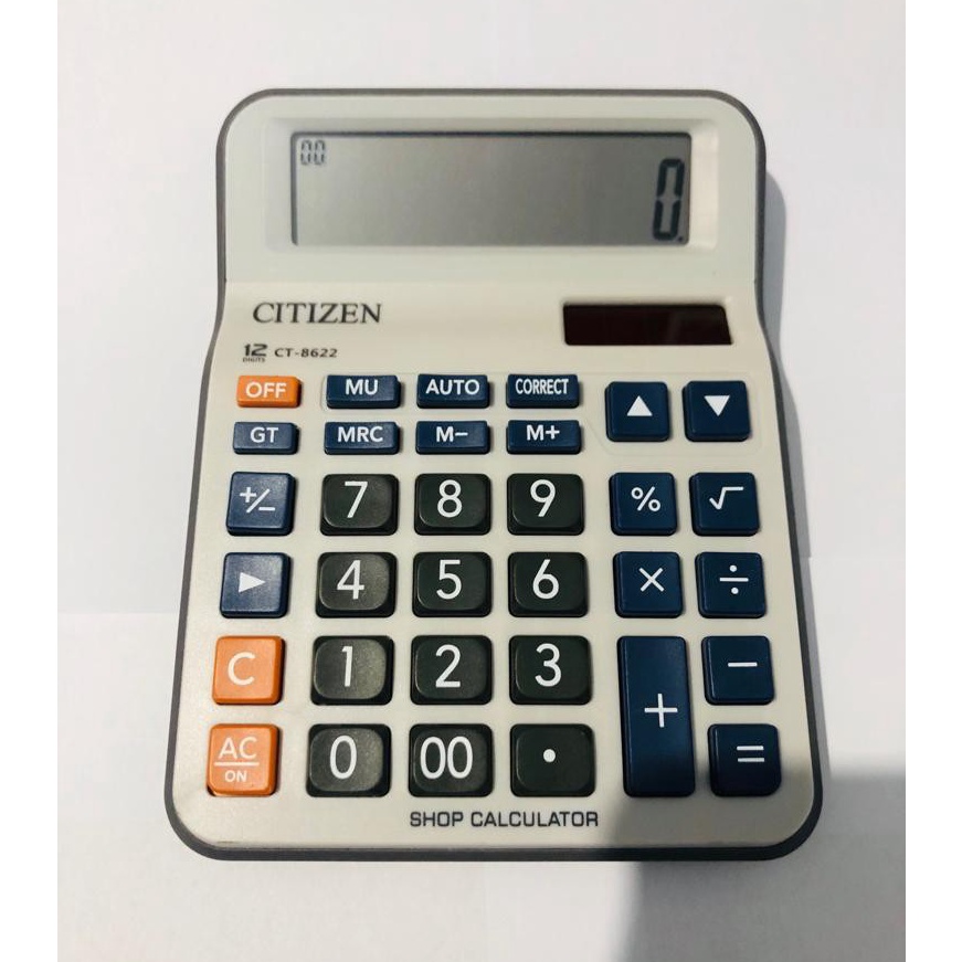 

KI3 Kalkulator dagang 12 digit citizen CT8622