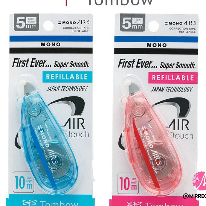 

Bonuskan TOMBOW CORRECTION TAPE MONOAIR REFILLABLE TYPE 5 TIPEX KERING CTCAX5C