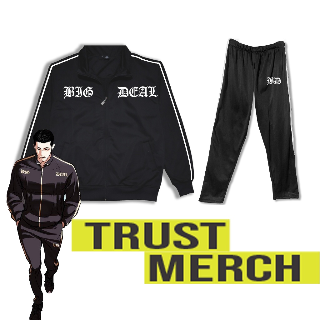 Jaket Tracktop Big deal Bigdeal Lookism Kim Gim Yung New