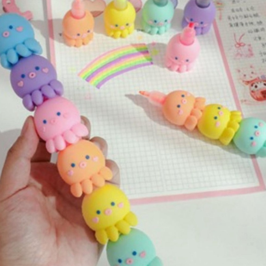 

Istimewa SPIDOL WARNA WARNI HEWAN GURITA KARAKTER LUCU HIGHLIGHTER IMPORT MURAH PREMIUM QUALITY READY GROSIR COD