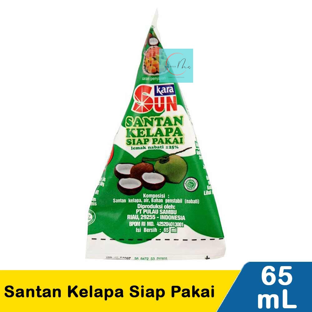 

Sun Kara Santan Kelapa Kemasan 65 ml | Santan Siap Pakai