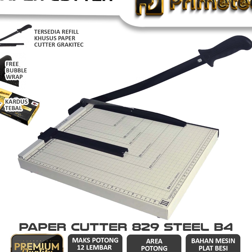 

FG2 Paper Cutter B4 Lebih Besar Dari F4 Alat Potong Kertas Pemotong Kertas Alat Potong Mesin Pemotong Kertas HVS Sticker Dos PVC ID Card Yellow Board Art Paper Vinyl Bontax Camel Kertas