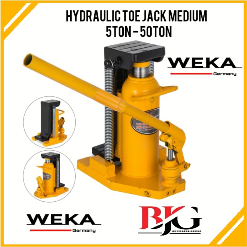 Hydraulic Toe jack 20 Ton Dongkrak Sepatu 20Ton Hidrolik track jack weka