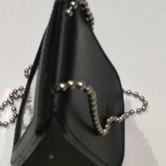 

Super Name tag kta id card holder kulit plus kalung