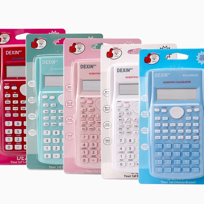 

HJ6 KALKULATOR SCIENTIFIC FUNCTION KALKULATOR ILMIAH 12 DIGIT WARNA PASTEL BS