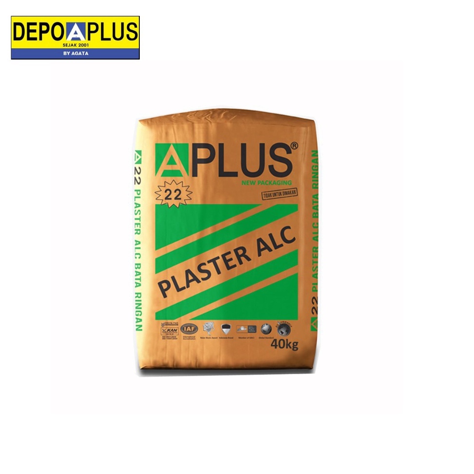 Semen mortar plaster  plester dinding bata hebel ringan 4kg KODE Y1F3