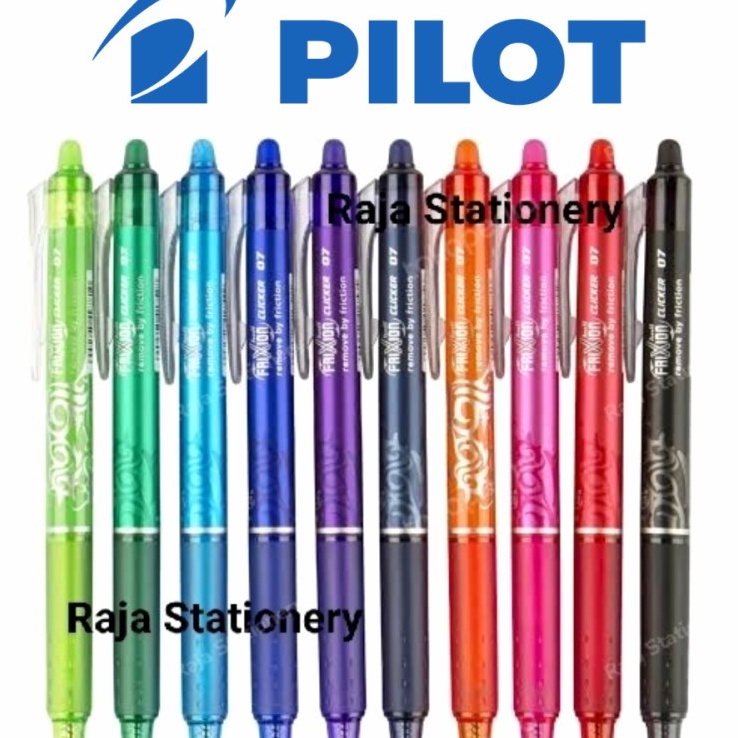 

KP8 PILOT PEN FRIXION BLACK BLUE 5 7 ERASABLE RETRACTABLE PEN BISA DIHAPUS HITAM BIRU PILOT FRIXION