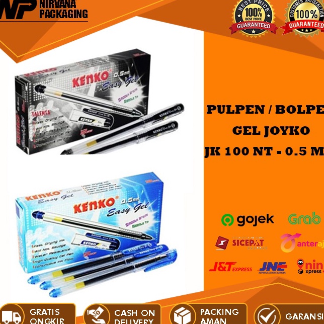 

PULPEN BOLPEN PEN PENA GEL KENKO EASY GEL 5 MM