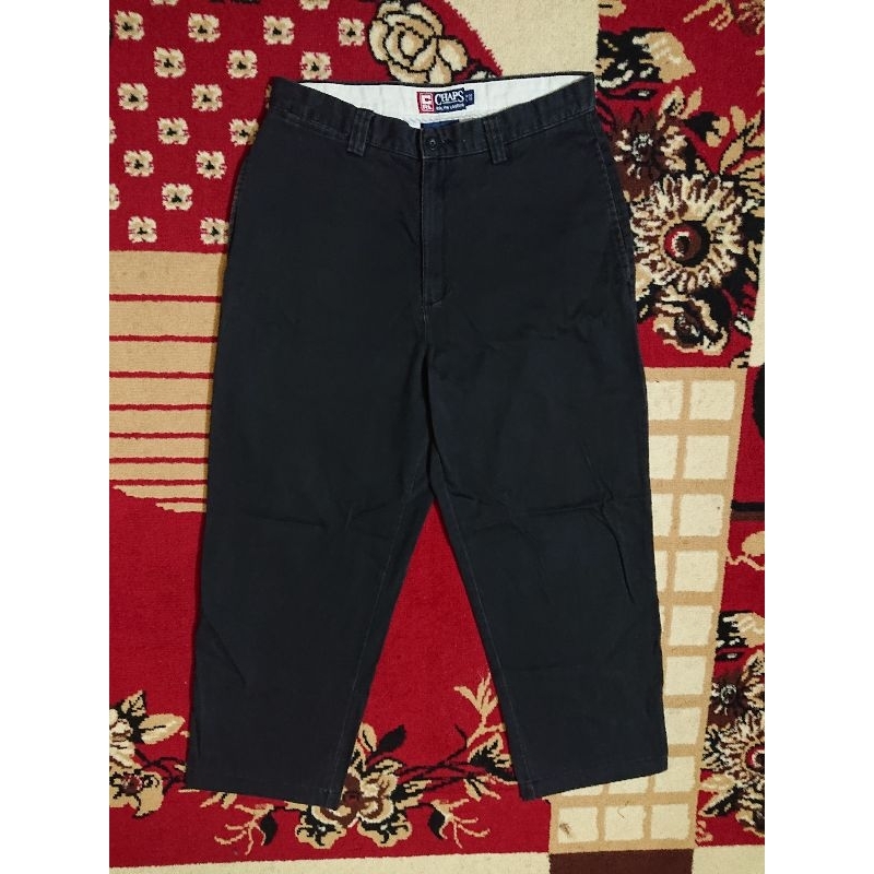 Chino Pants Vintage Black Chaps Ralph Lauren Second