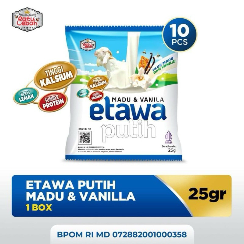 

ETAWA PUTIH SUSU KAMBING ETAWA Gomars | Susu Kambing Etawa Gomars Sachet Asli 100%