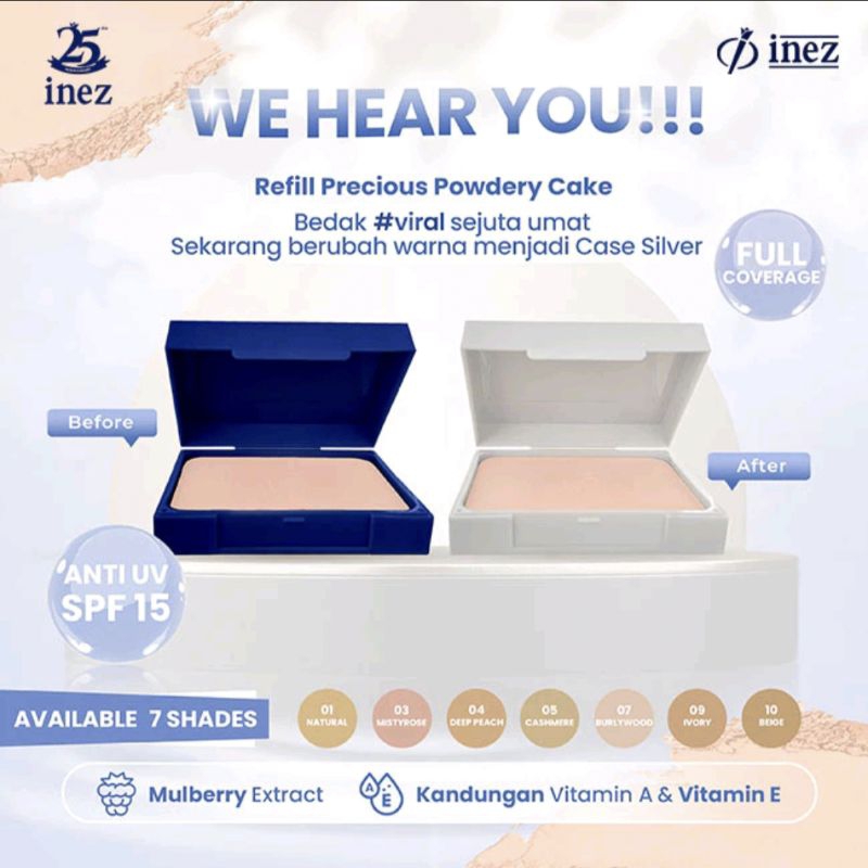 Inez - Refill Ppc (isi ulang bedak padat)