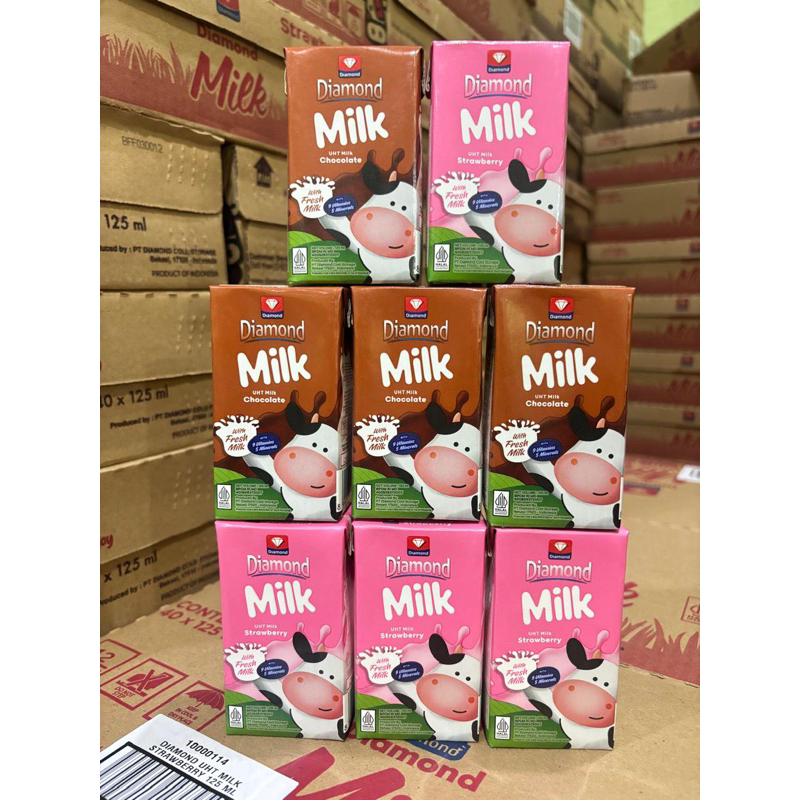 

Diamond UHT milk 125ML