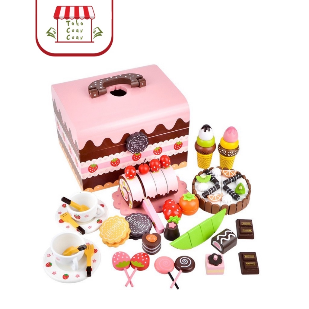 TCC Creative Wooden Toy Mainan Anak Kayu mainan anak perempuan  kado anak mainan anak