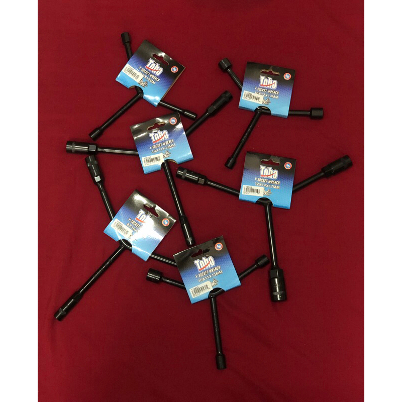 KUNCI Y / KUNCI SOK Y TOHO HITAM / Y SOCKET WRENCH TOHO