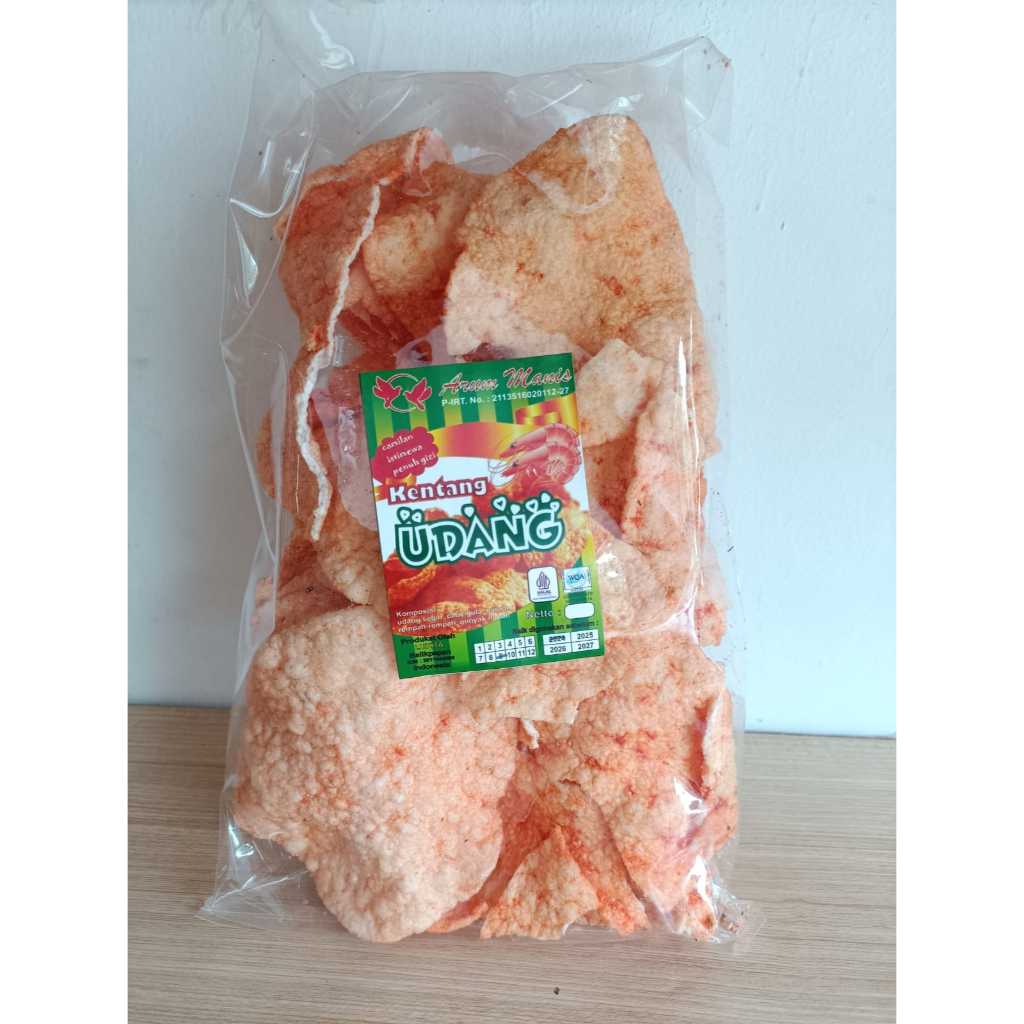 

keripik kentang udang