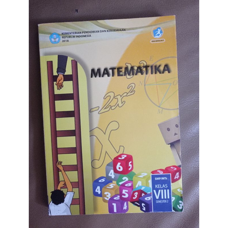 

Buku matematika SMP / MTS kelas 8 semester 2 ( VIII )