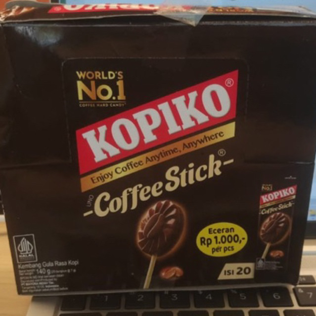 

Permen Kopiko coffee stick box