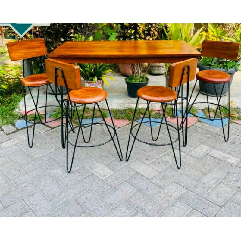 meja set kursi 4 meja 100x60