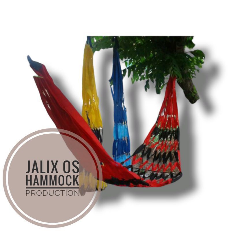 Hammock jaring,, ayunan rajut jaring dewasa anak,,bahan webing tubular