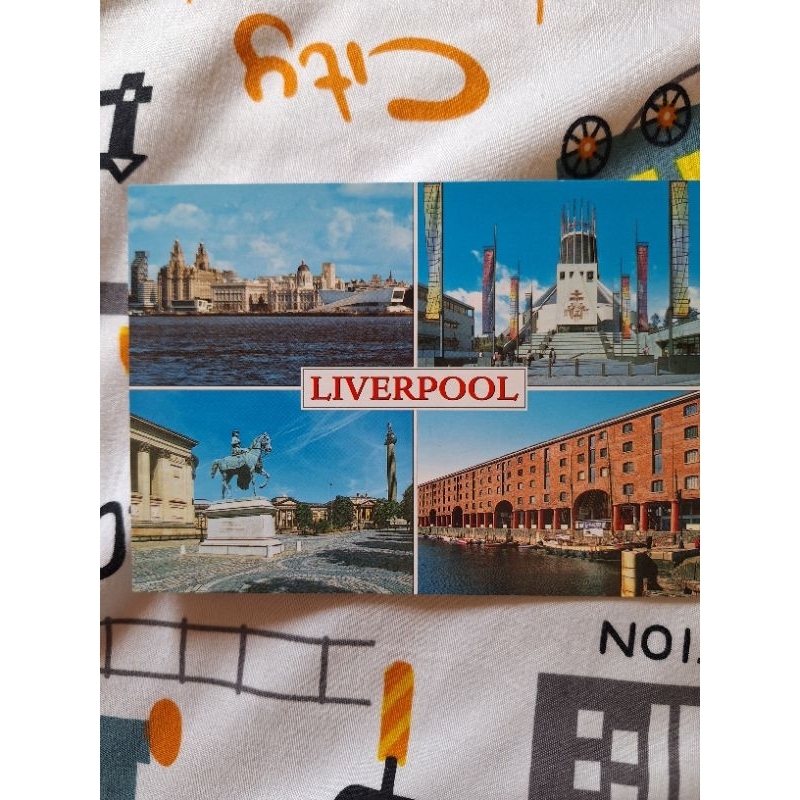 

kartu pos liverpool inggris/liverpool postcard