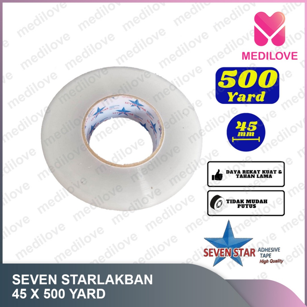 Lakban Jumbo 45x500y / OPP lakban 45x500y / Lakban 500 yard / Lakban 500y 300 meter
