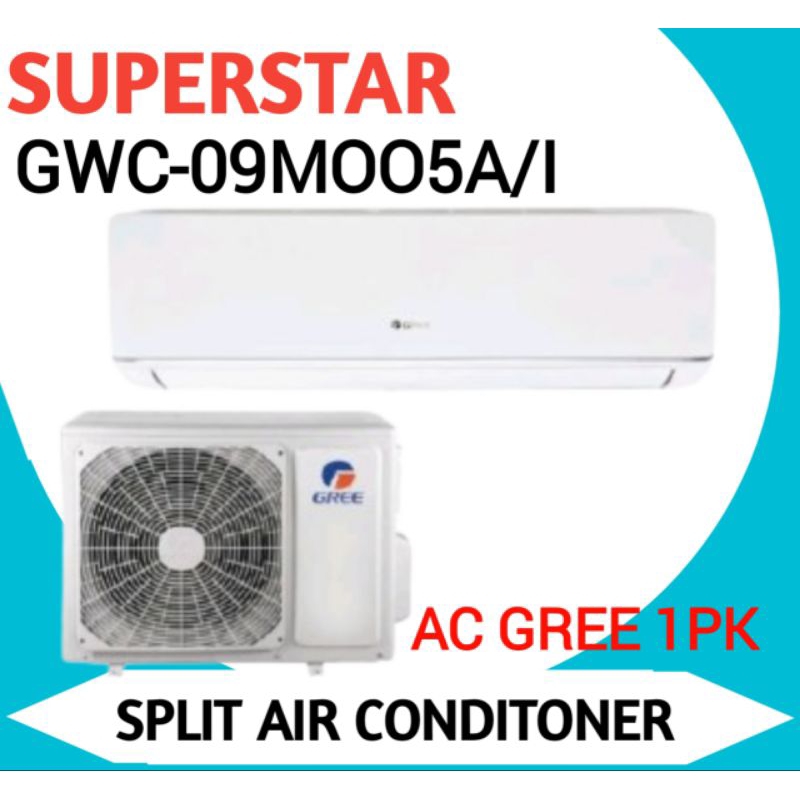 Ac Gree GWC-09MOO5S  Gree 1Pk