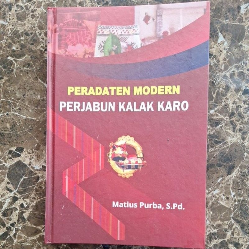 Buku adat Karo / Buku peradaten Modern Perjabun Kalak Karo / Pernikahan Orang Karo / Buku Batak / Pe