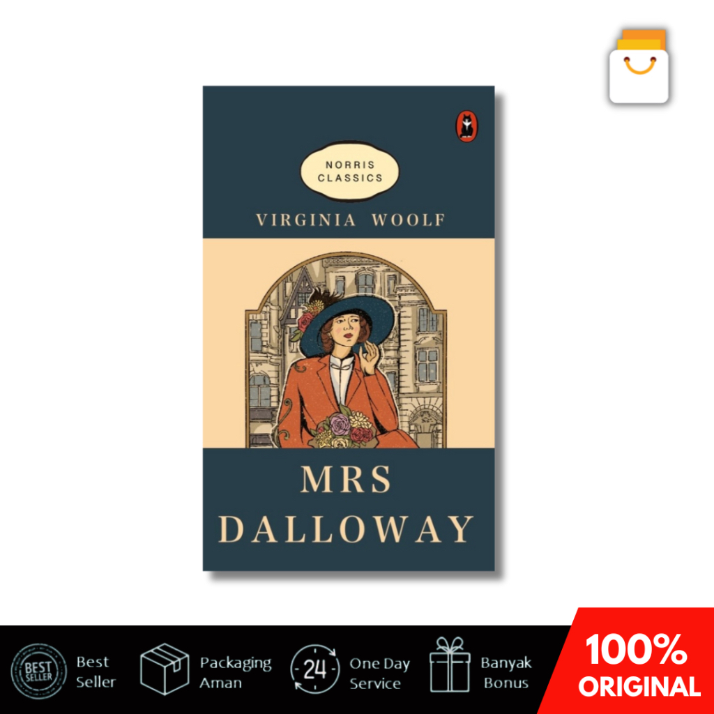 Buku Mrs Dalloway English Version - Norris Book