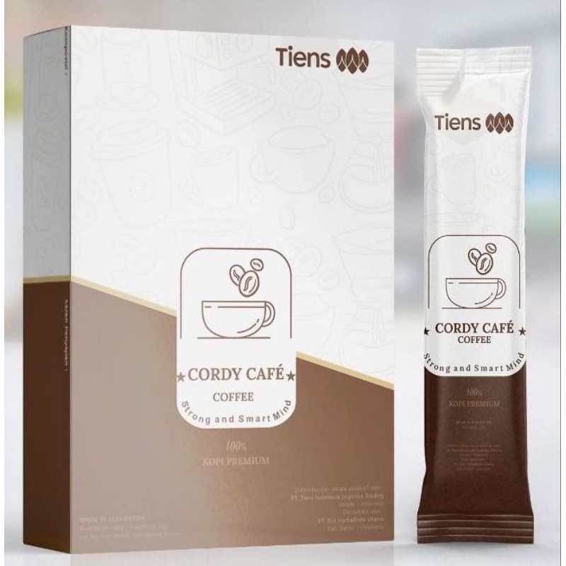 

Tiens Cordycafe - Cordycafe with Creamer - Kopi Cordycafe Tiens Original Coffee