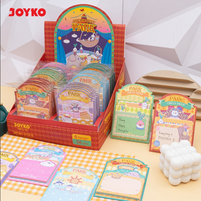 

Memo Stick Sticky Note Kertas Memo Memo Tempel Joyko MMS-39 Amusement Park