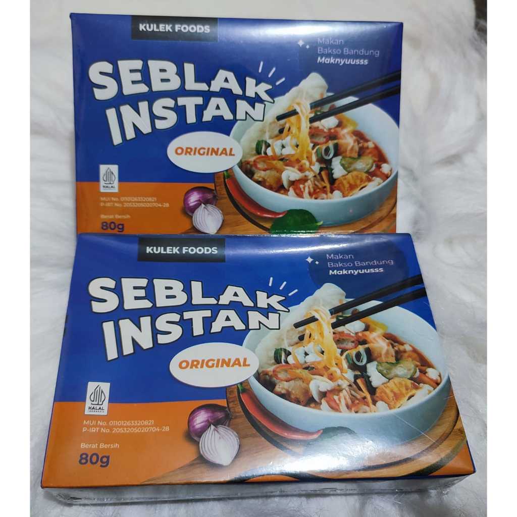 

Jabrig Seblak Instan Original 80Gr & 135Gr