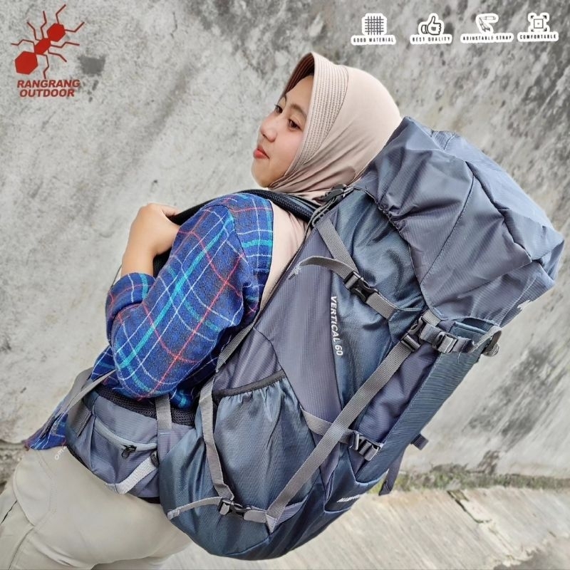 Carriel / Tas Gunung / Tas Mudik All Mountain Vertical 45L & 60L