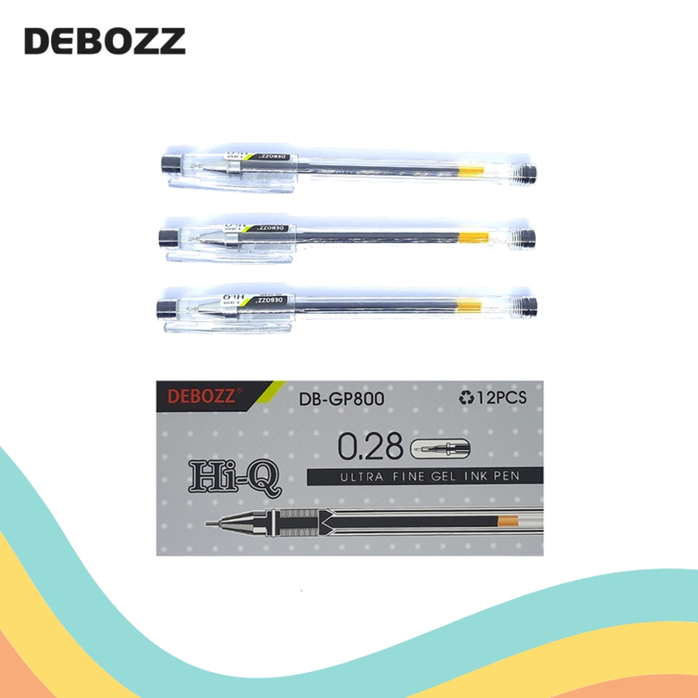 

GEL PEN DEBOZZ DB GP-800 (12 PCS)