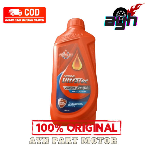 Oli Federal ultratec 4T/20W-50/oli motor