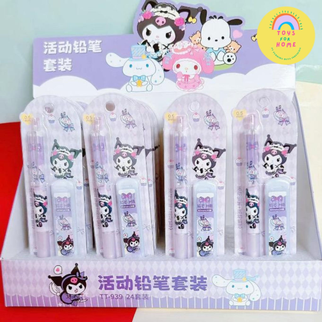 

Pensil Mekanik 0.5mm Motif Karakter / Paket Pensil Mekanik Karakter + Isi Pensil Mekanik TOYSFORHOME