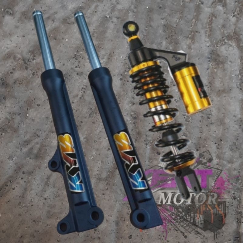 Shockbreaker MIO M3/MIO SPORTY/VARIO110 KARBU/VARIO125/150/BEAT/MIO SOUL Paket depan+belakang set