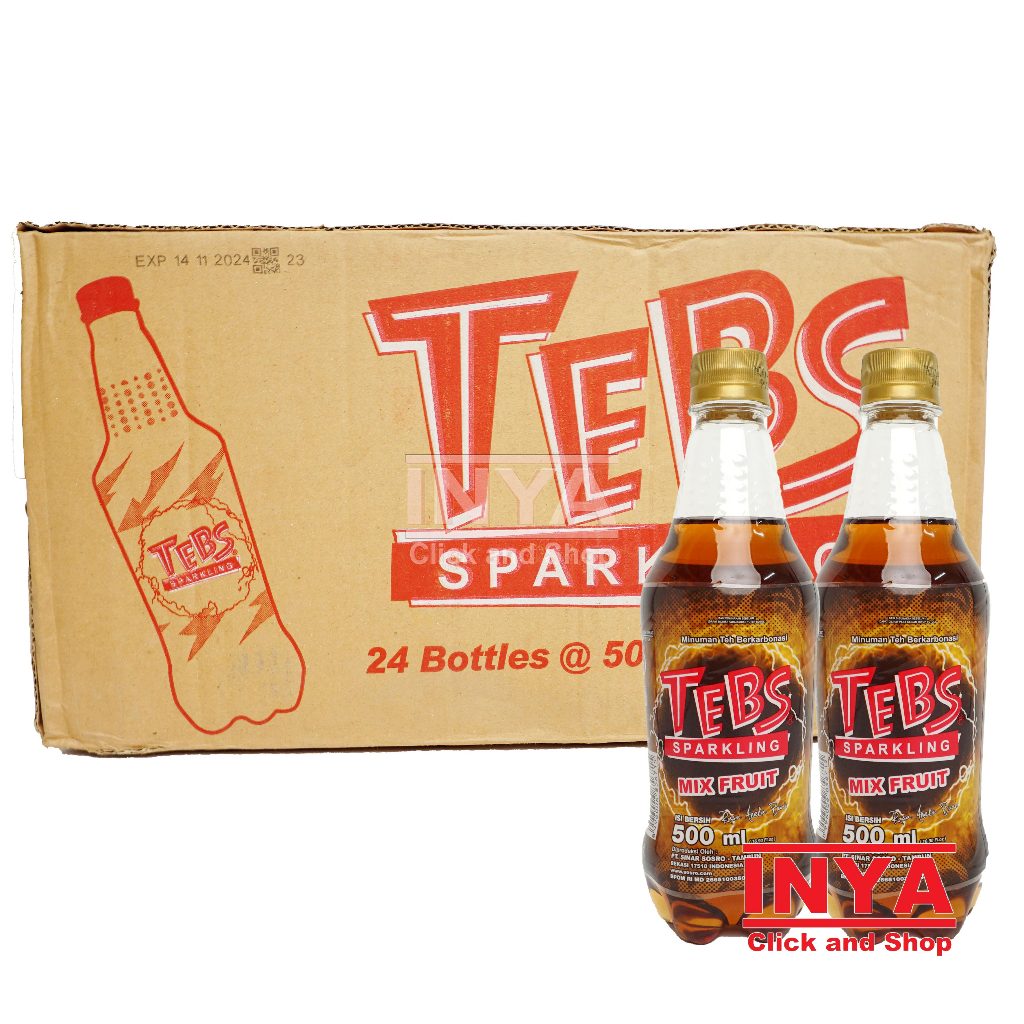 

TEBS Sparkling Mix Fruit 24x500ml BOX - Minuman Teh - Soft drink