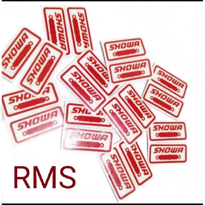 Showa stiker shock tiger stiker shock ninja stiker shock grand stiker shock supra x