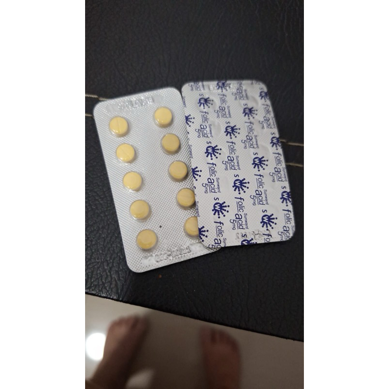 sunward folic acid 5 mg