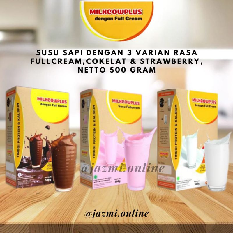 

Milkcowplus Susu Sapi Gemuk & Tinggi Badan 500 gram