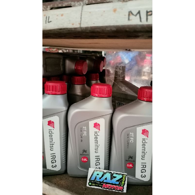 IDEMITSU OLI 2T OLI SAMPING IDEMITSU 2T OLI SAMPING IDEMITSU