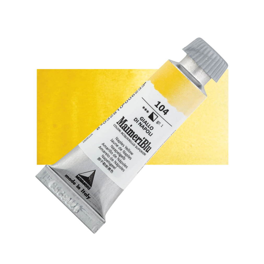 

Cat Air Lukis Maimeri Blu Watercolour 12ml MaimeriBlu Naples Yellow 104 M1609104 - PC
