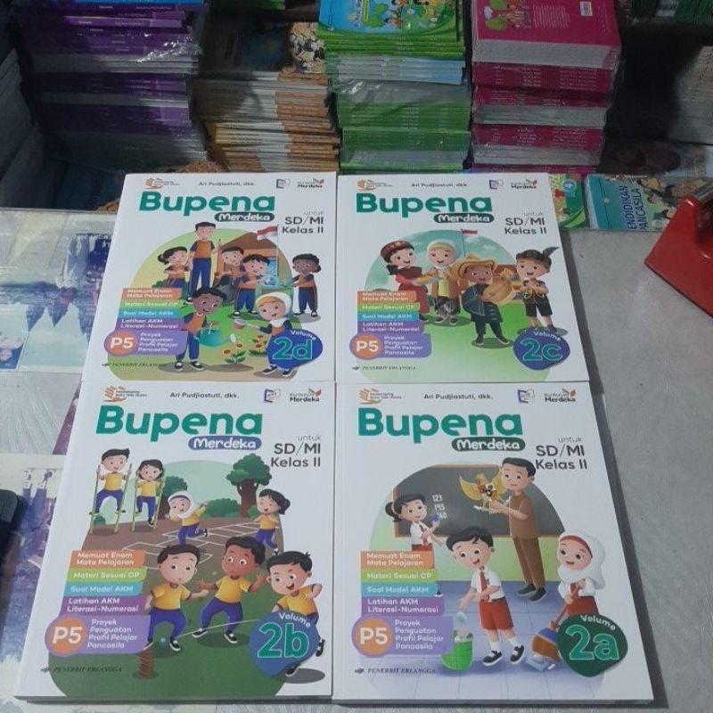 BUPENA MERDEKA ERLANGGA KELAS 2 SD KURIKULUM MERDEKA