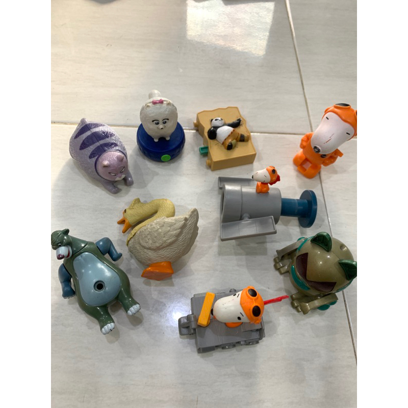 Preloved Mainan Anak Paketan Hewan