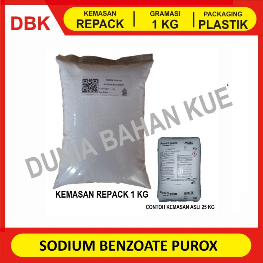 

SODIUM BENZOAT PUROX S GRAIN || 1 KG